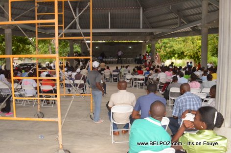 PHTK Pre-Campaign Meeting - Hinche Haiti
