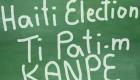 Haiti Elections - Ti Pati-m Kanpe