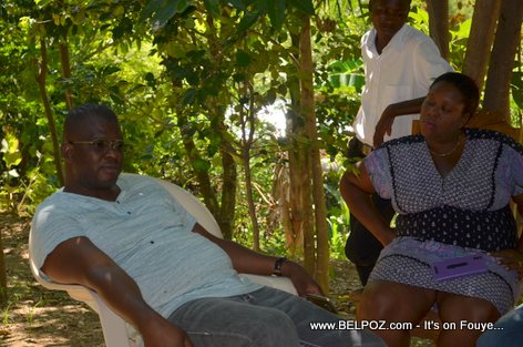 Rony Celestin Meeting Youth Organisations in Village Kiskeya Hinche