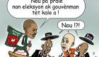 Haiti Caricature - Group 6 Senatè yo pap ale nan Eleksyon ak Gouvenman Tet Kale a