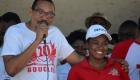 Jean Junior Jiha, Marie Denise Bernadeau - Bouclier Election Campaign Hinche Haiti