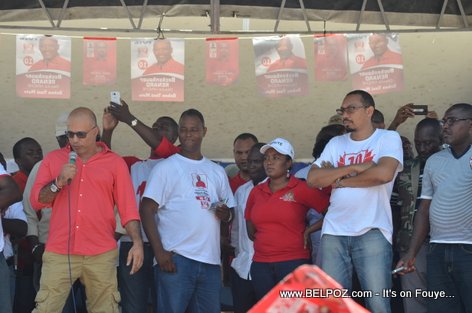 Steve Khawly - Bouclier Election Campaign Hinche Haiti
