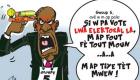 Haiti Caricature - Group 5 Senateur voye yon Mesaj bay G6 la
