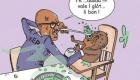 Haiti Caricature - KEP Opont ap Fose Pep la Bwè Election an