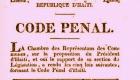 Haiti Code Penal Dates back to 1835 - True or False?
