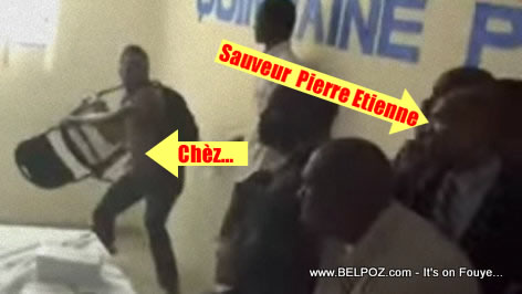 Haiti Elections - Sauveur Pierre Etienne pran Kout Chaise