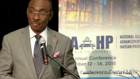 Evans Paul speaking at 2015 Annual NAHP Conference