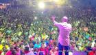 Haiti Elections - Jovenel Moise Campaigning in Jeremie, Round 2, LOTS of People...