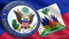 U.S. Department of State Seal on the Haitian Flag