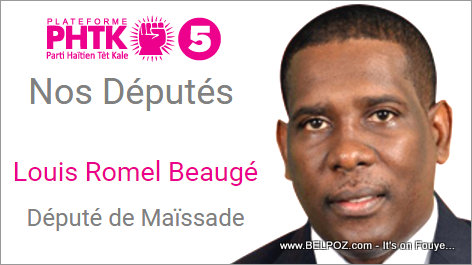  Louis Romel Beauge - Depute de Maissade Haiti