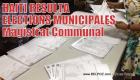 Haiti Elections - Resultat Elections Municipales, Magistrat