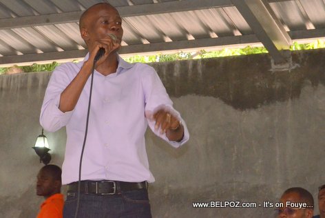 Jovenel Moise, PHTK Candidate for President - Pre-Campaign Meeting - Hinche Haiti