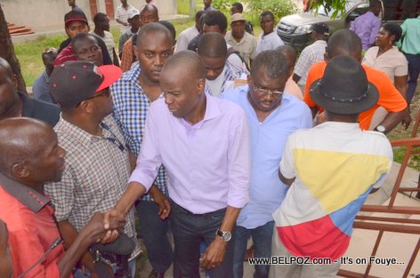 Jovenel Moise - PHTK Pre-Campaign Meeting - Hinche Haiti